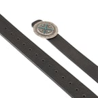 Ember Siyah Kadın Deri Kemer