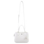 Emil Beyaz Kadın Deri El Çantası