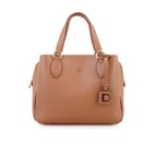 Emil Kahve Kadın Deri El Çantası