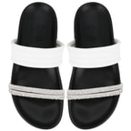 Emilo Beyaz Kadın DesaComfort Tabanlı Terlik