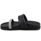 Emilo Siyah Kadın DesaComfort Tabanlı Terlik