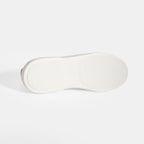 Erkek Beyaz Bağcıklı Deri Günlük Ayakkabı