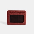 Erkek Bordo Deri Kartlık