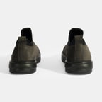 Erkek Gri Bağcıklı Deri Günlük Ayakkabı