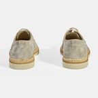 Erkek Gri Örgü Detaylı Bağcıklı Günlük Ayakkabı