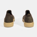 Erkek Kahve Bağcıklı Deri Günlük Ayakkabı