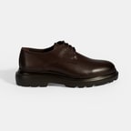 Erkek Kahve Bağcıklı Deri Klasik Ayakkabı