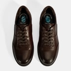 Erkek Kahve Bağcıklı Günlük Deri Ayakkabı