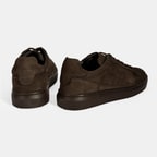 Erkek Kahve Bağcıklı Günlük Nubuk Deri Ayakkabı