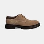 Erkek Kahve Bağcıklı Süet Günlük Ayakkabı