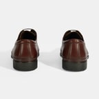 Erkek Kahve DesaComfort Deri Bağcıklı Günlük Ayakkabı