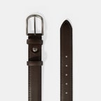 Erkek Kahve Spor Deri Kemer