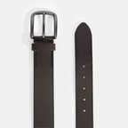 Erkek Kahve Spor Deri Kemer