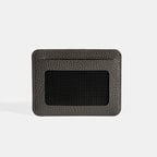 Erkek Koyu Gri Deri Kartlık