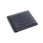 Erkek Kroko Baskılı Deri Cüzdan