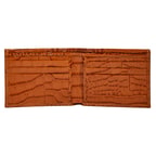 Erkek Kroko Baskılı Deri Cüzdan