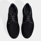 Erkek Lacivert Bağcıklı Süet Günlük Ayakkabı