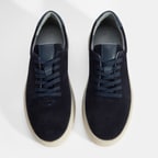 Erkek Lacivert Bağcıklı Süet Günlük Ayakkabı