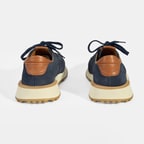 Erkek Lacivert Süet Bağcıklı Günlük Ayakkabı