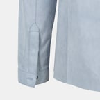 Erkek Mavi Süet Gömlek