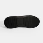 Erkek Siyah Bağcıklı Deri Günlük Ayakkabı