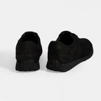 Erkek Siyah Bağcıklı Deri Spor Ayakkabı