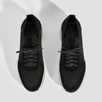 Erkek Siyah Bağcıklı Süet Günlük Ayakkabı