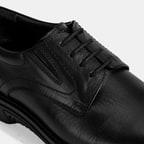 Erkek Siyah DesaComfort Klasik Deri Ayakkabı