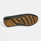 Erkek Siyah Slip-On Deri Loafer