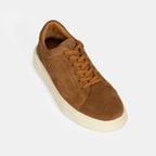 Erkek Taba Bağcıklı Süet Spor Ayakkabı