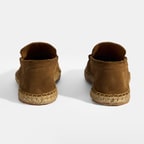 Erkek Taba Slip-On Süet Espadril 