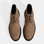 Erkek Vizon Bağcıklı Süet Bot