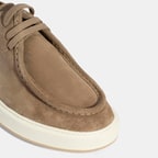 Erkek Vizon Bağcıklı Süet Deri Günlük Ayakkabı