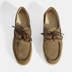 Erkek Vizon Bağcıklı Süet Günlük Ayakkabı