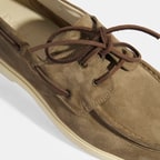 Erkek Vizon Bağcıklı Süet Günlük Ayakkabı