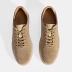 Erkek Vizon Bağcıklı Süet Günlük Ayakkabı