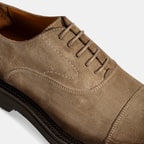 Erkek Vizon Bağcıklı Süet Günlük Ayakkabı