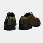 Erkek Yeşil Bağcıklı Süet Günlük Ayakkabı