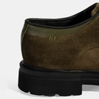 Erkek Yeşil Bağcıklı Süet Günlük Ayakkabı