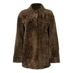 Etenia Yeşil Kadın Kürk Ceket