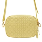 Ethan Sarı Kadın Deri Omuz Çantası