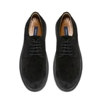 Fabian Siyah Erkek Süet Deri Günlük Ayakkabı