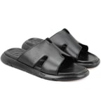 Fabiola Siyah Erkek Deri Terlik