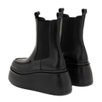 Fatmir Siyah Kadın Deri Bot