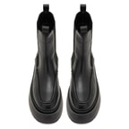 Fatmir Siyah Kadın Deri Bot