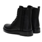 Fausta Siyah Erkek Deri Bot