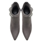 Fear Gri Kadın Topuklu Bot
