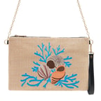 Felix Bej Kadın Hasır Portföy Çanta