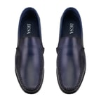 Femand Lacivert Erkek Deri Loafer