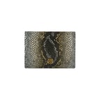 Fidel Kadın Yılan Baskılı Deri Kartlık